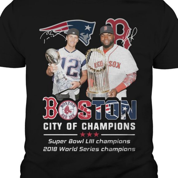 Tom Brady And David Ortiz Boston 